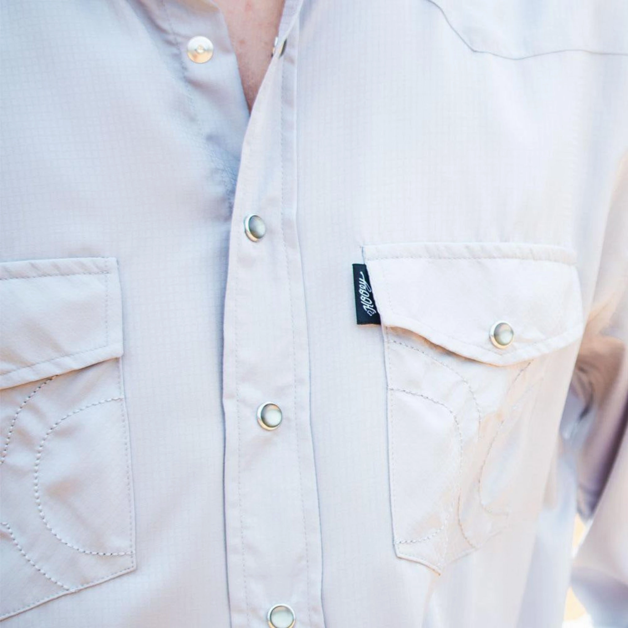 Hooey Men's SOL Grey Shirt Workwear Essential comfortable option