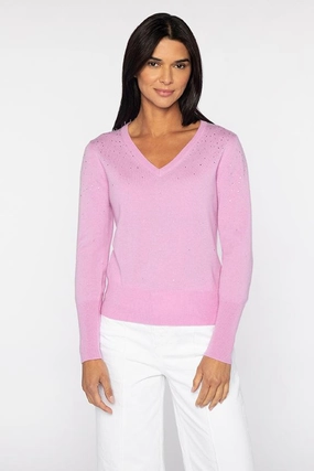 Crystal Vee Relaxed Waist