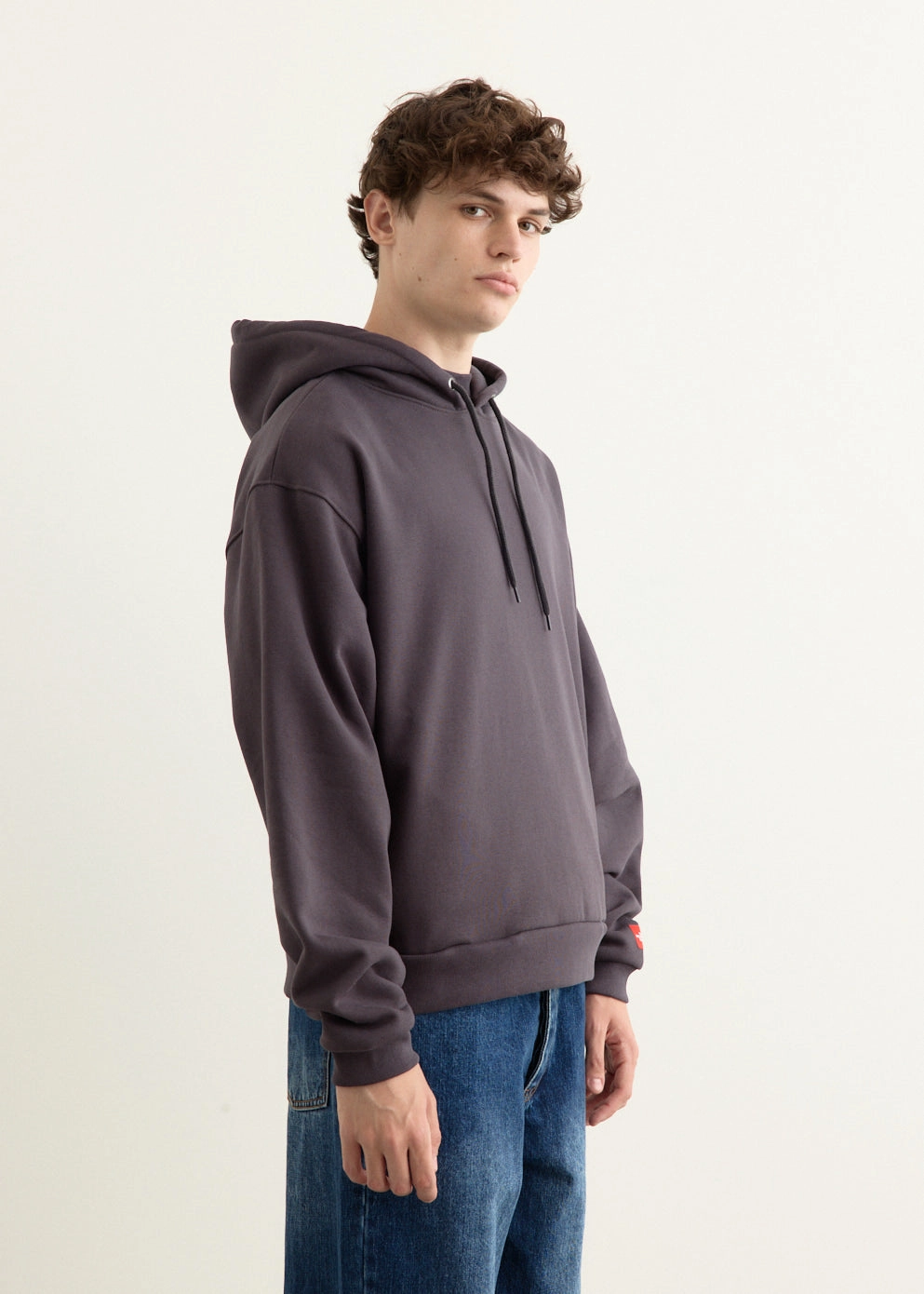 Red Box Hoodie Comfy Stretch Wear Comfy and Cozy