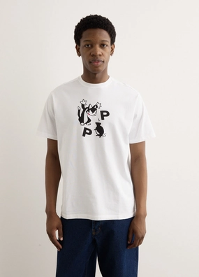 Cross Grain Knit Wear Resistant Fabric Catch T-Shirt