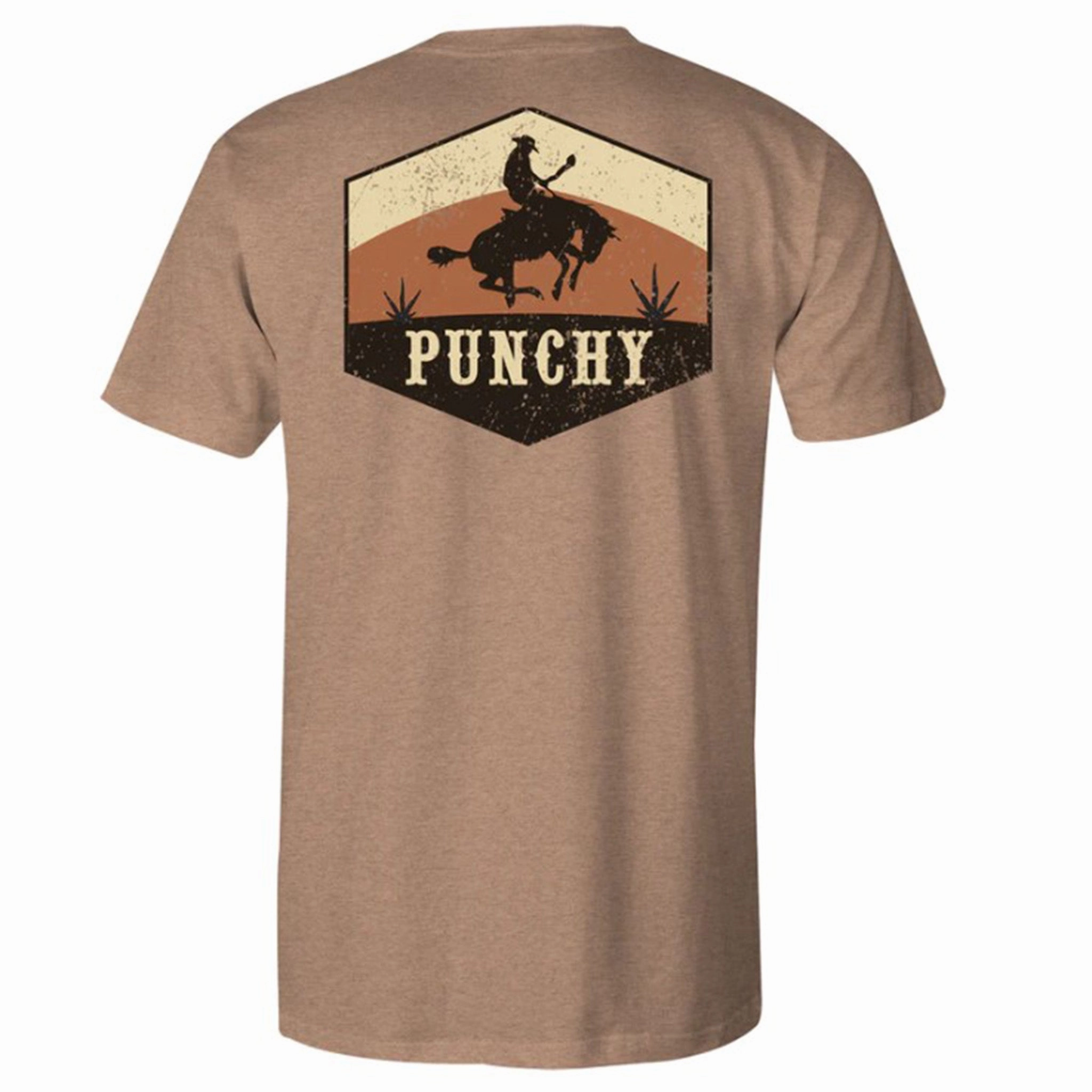 Hooey Men's Sienna Heather Punchy T-Shirt Fashion Essential Timeless Wardrobe