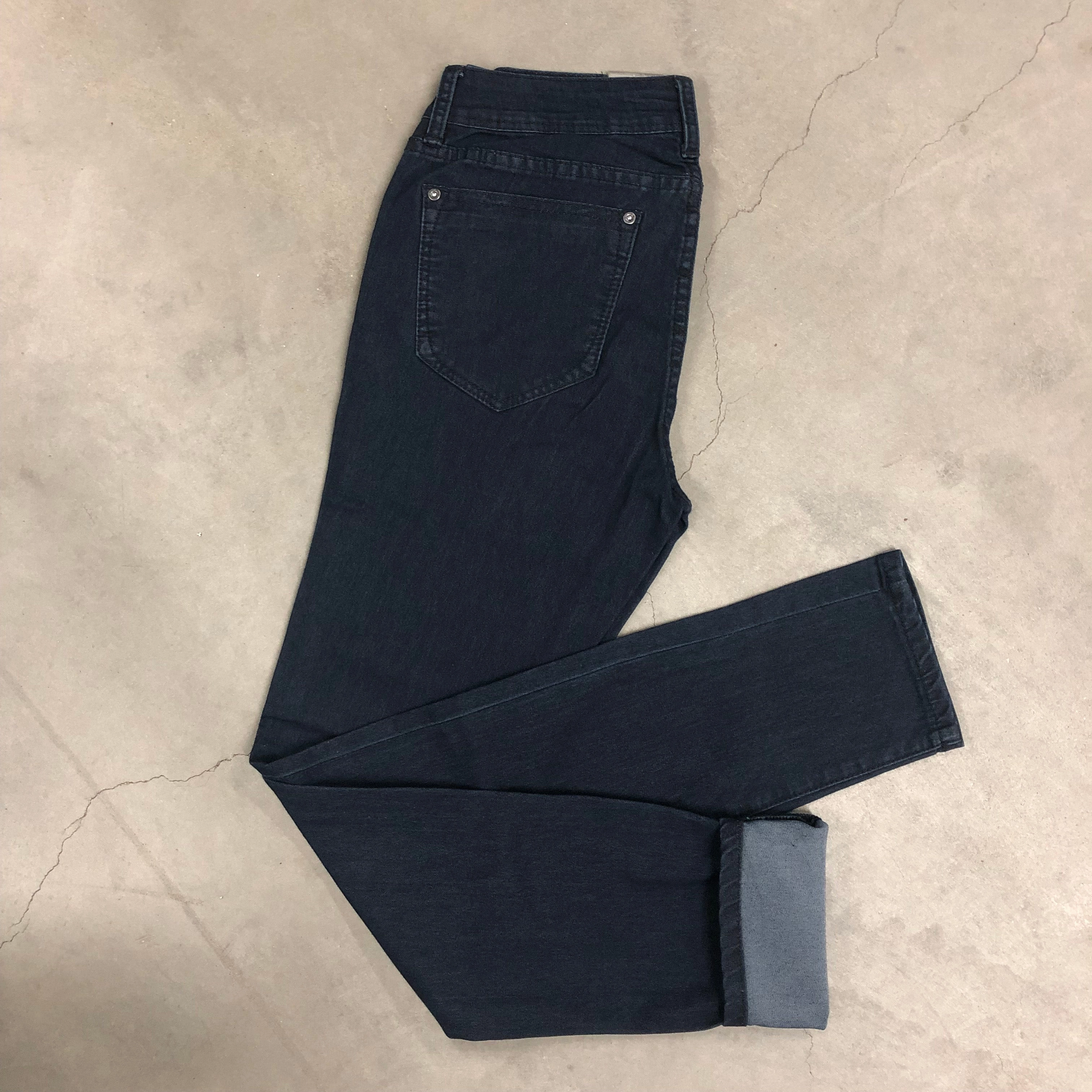 Premium Cotton Blend Grace in LA Women's Dark Straight Leg Jean