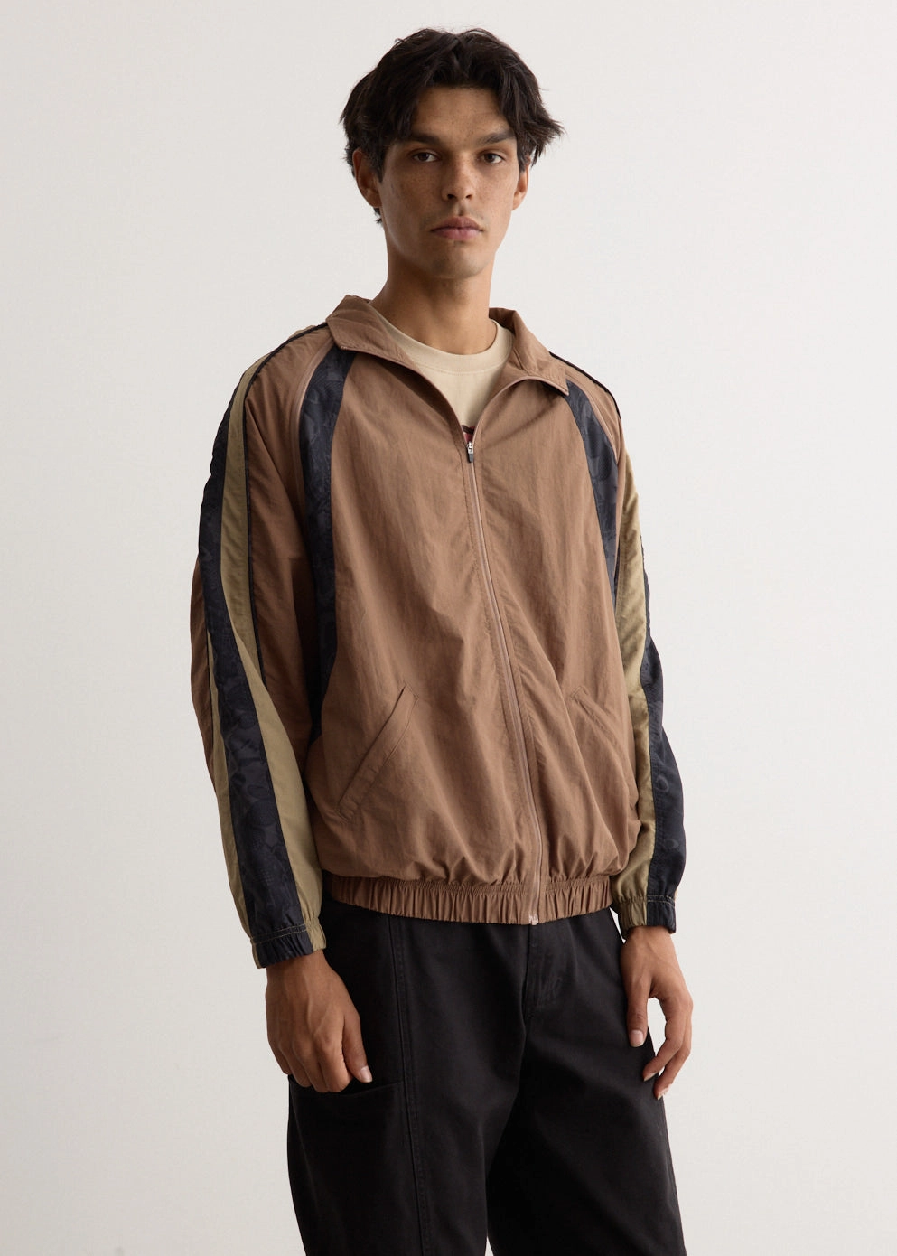 Lunacy Trackton Zip Thru Track Jacket Elegant Styling Ultraviolet Protection