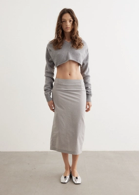 Aesthetic Fit Fresh Detail Chicago Midi Skirt