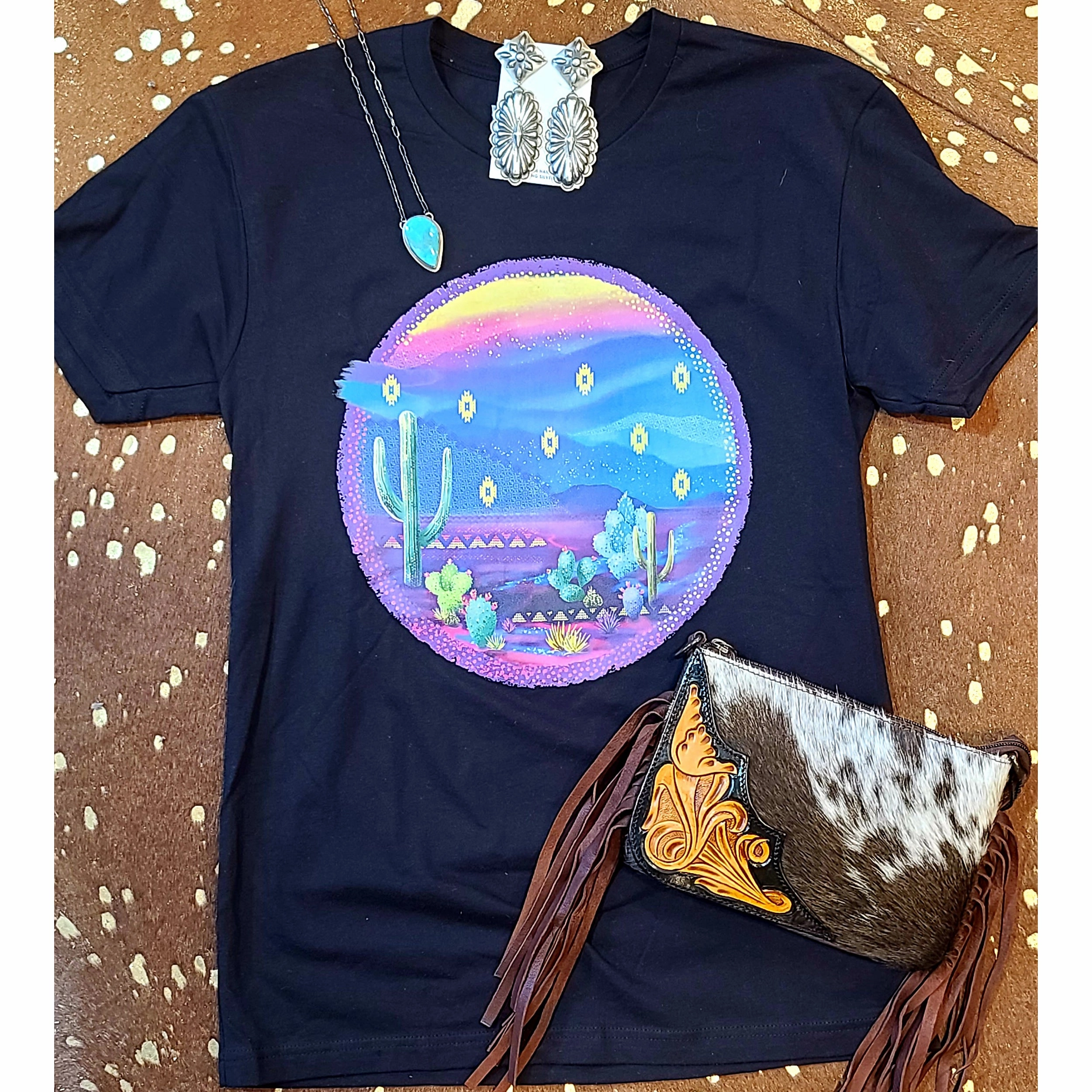 Chihuahuan Desert Tee ResilientStretch All Season Wear Fabric