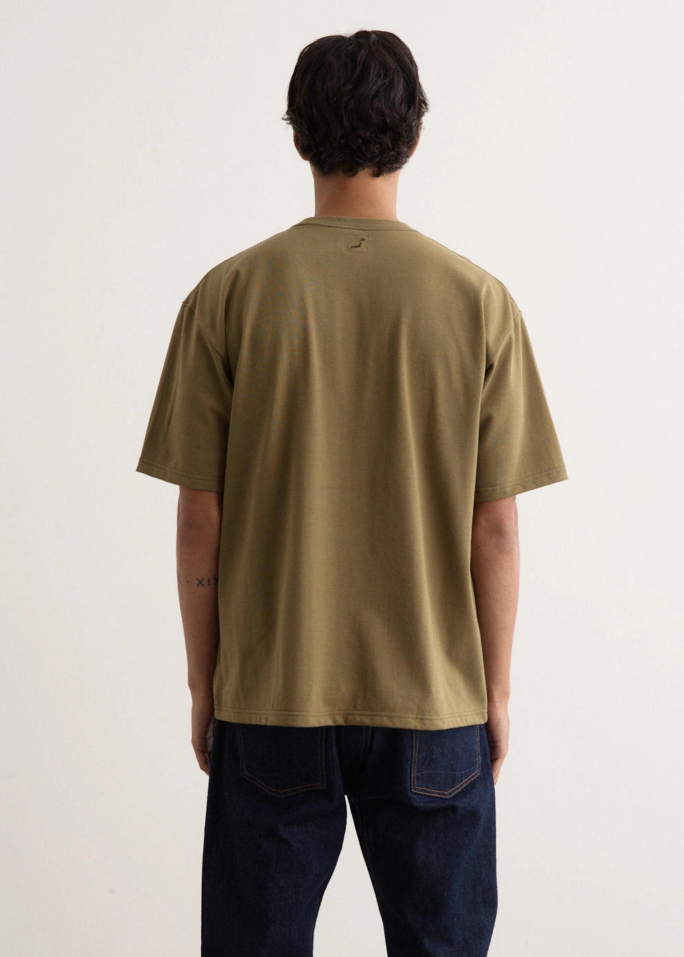 Comfort and Fit Self Fabric Tape Pocket T-Shirt