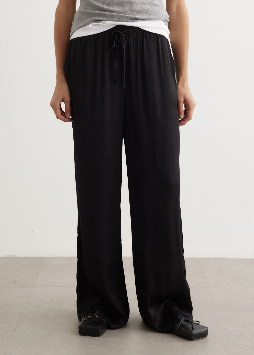 Soft Fabric Riviera Satin Pants