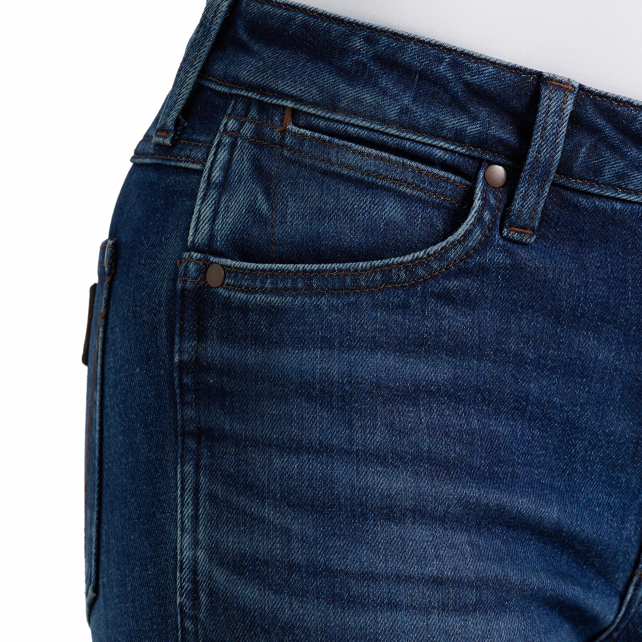 Relaxed Waistband Casual Street Wrangler Women's Retro Bailey High Rise Bootcut Jean