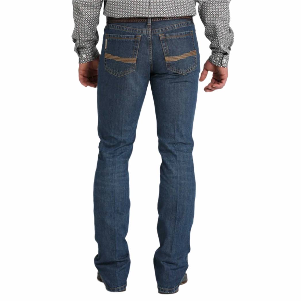 Comfortable Tailoring Cinch Ian Dark Stone Jeans