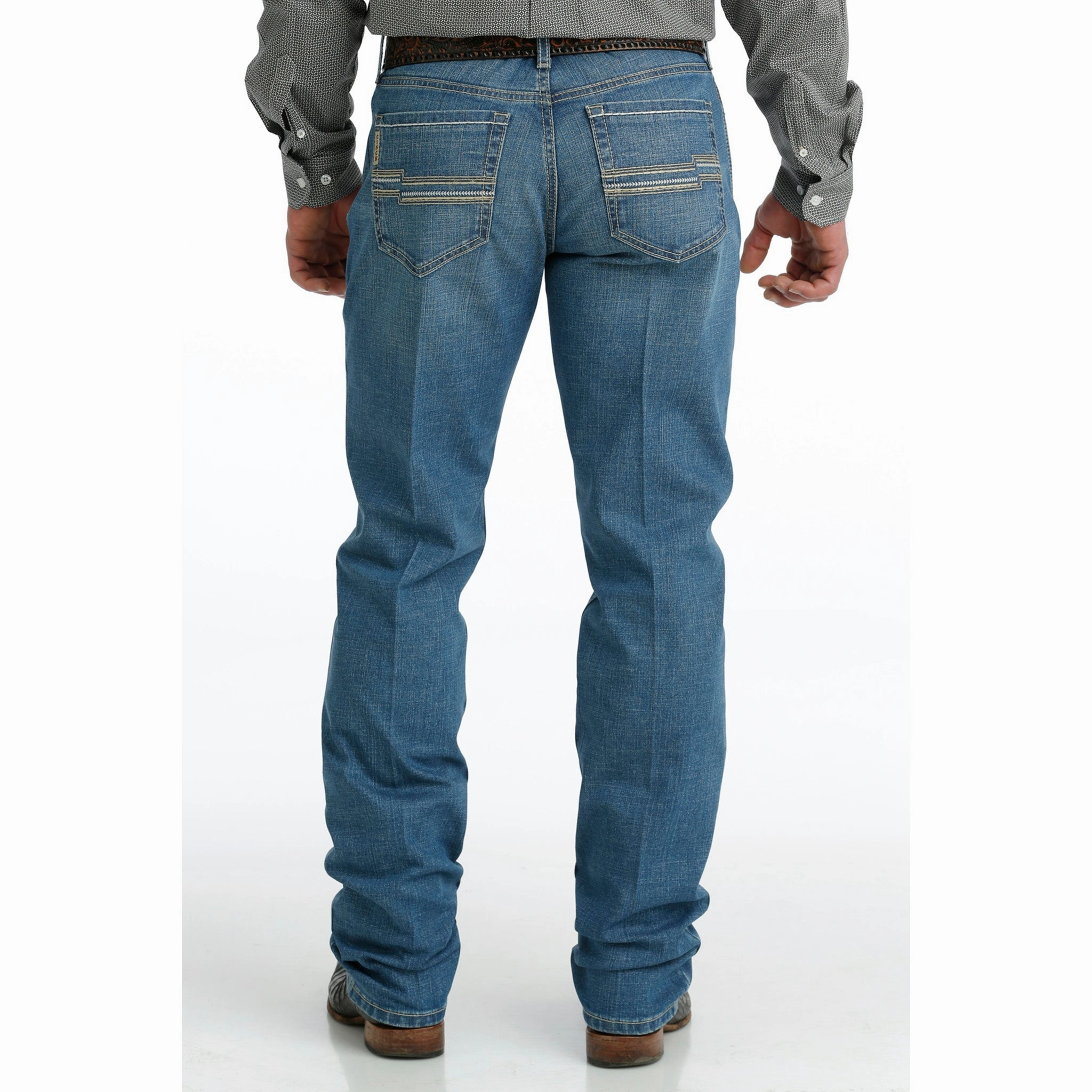 Daily Essential Youth Style Weekend Style Rainy Day Cinch Jeans Men's Jesse Med Stone