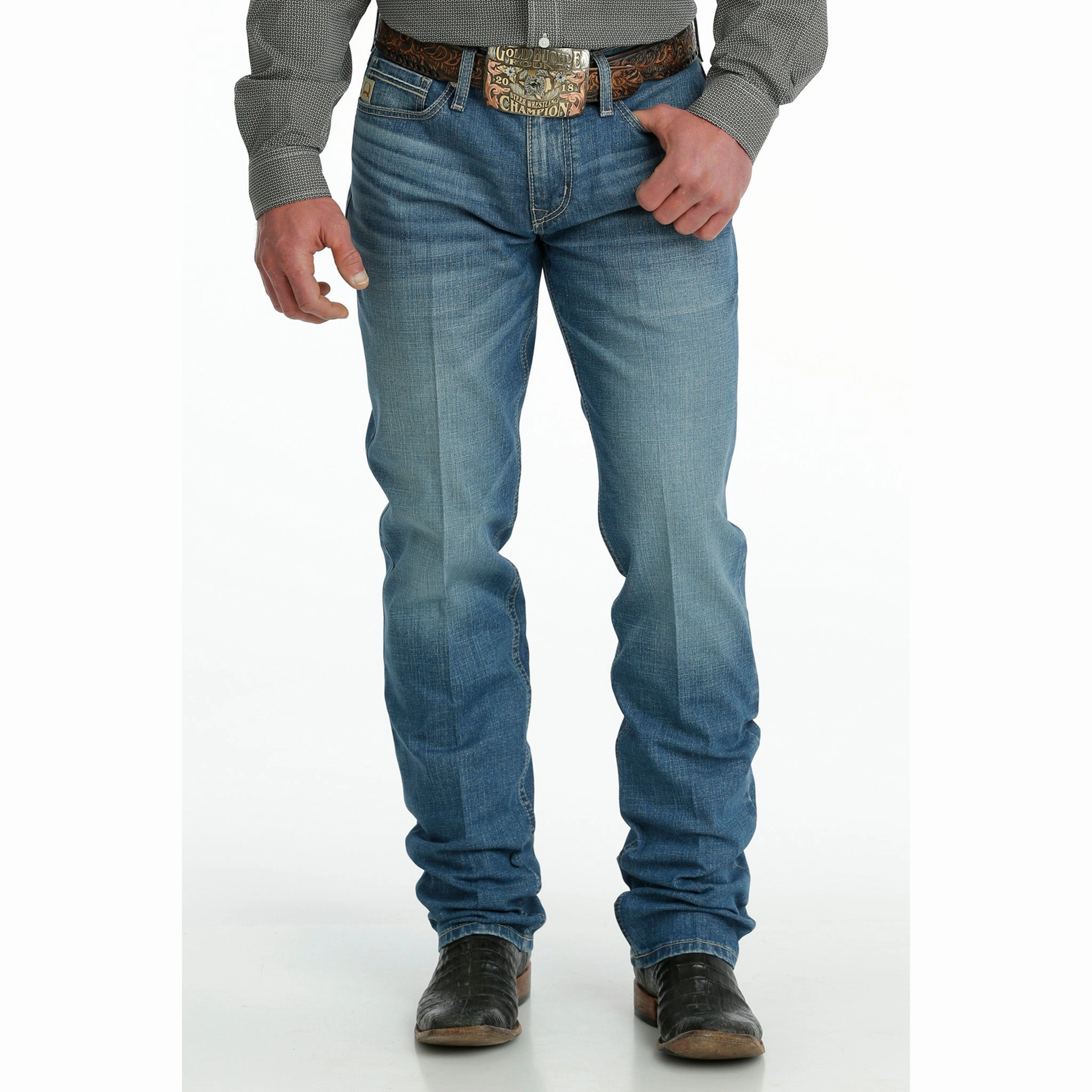 Cinch Jeans Men's Jesse Med Stone Autumn Days Parent Style