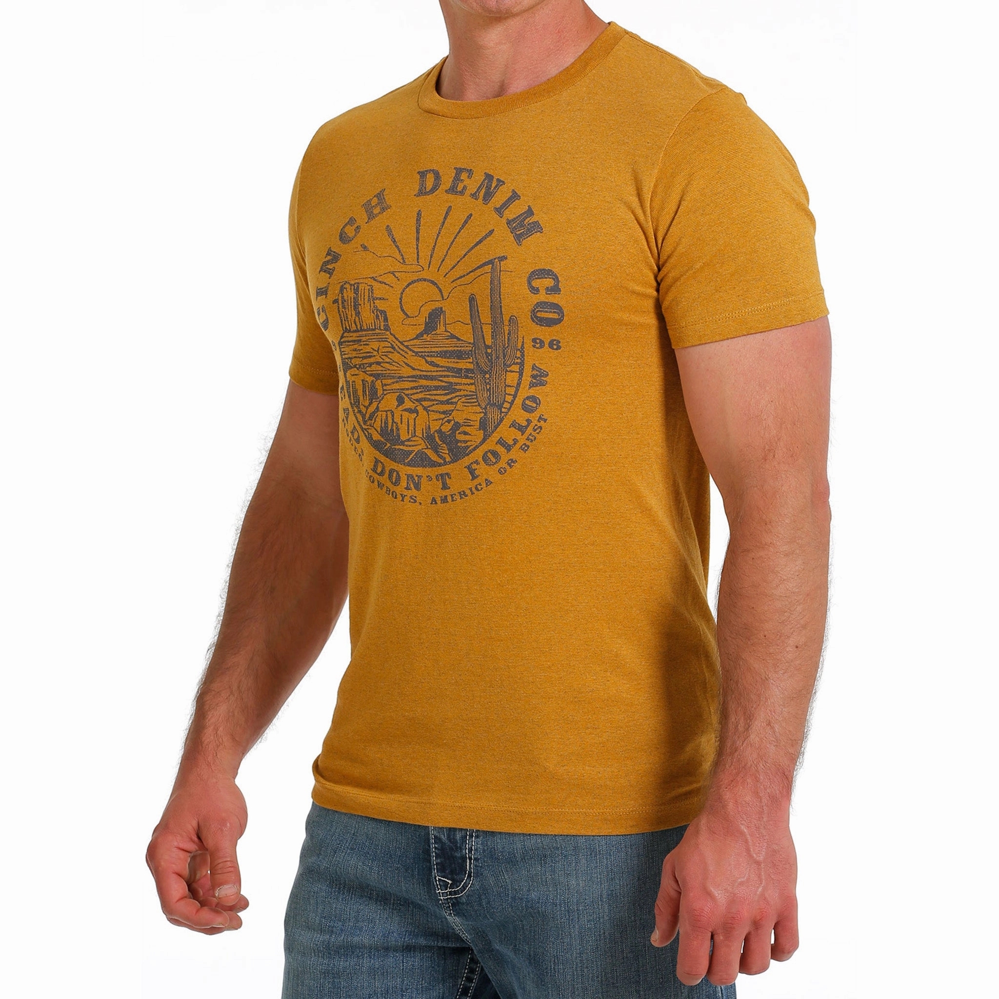 Cinch Men's Gold Tee Premium Style