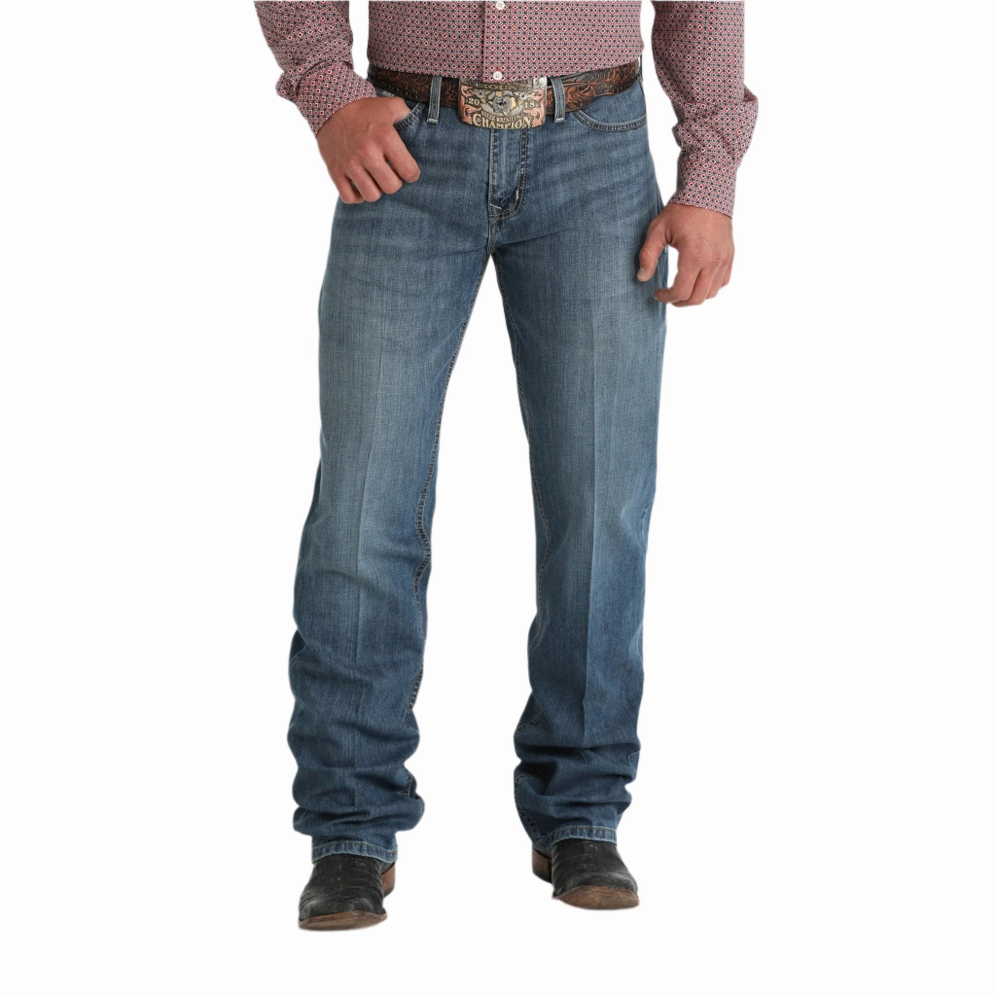 Ever Versatile Cinch Men's Grant Medium Stone Wash Jeans