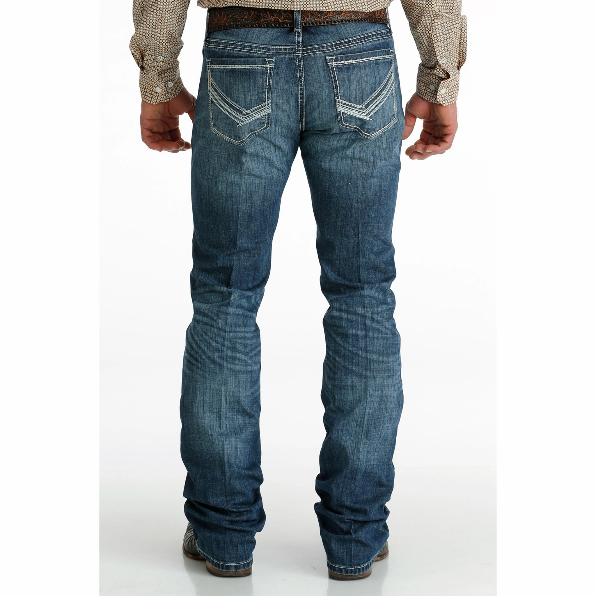 Minimalist Styling Cinch Men's Ian Med Stone Wash