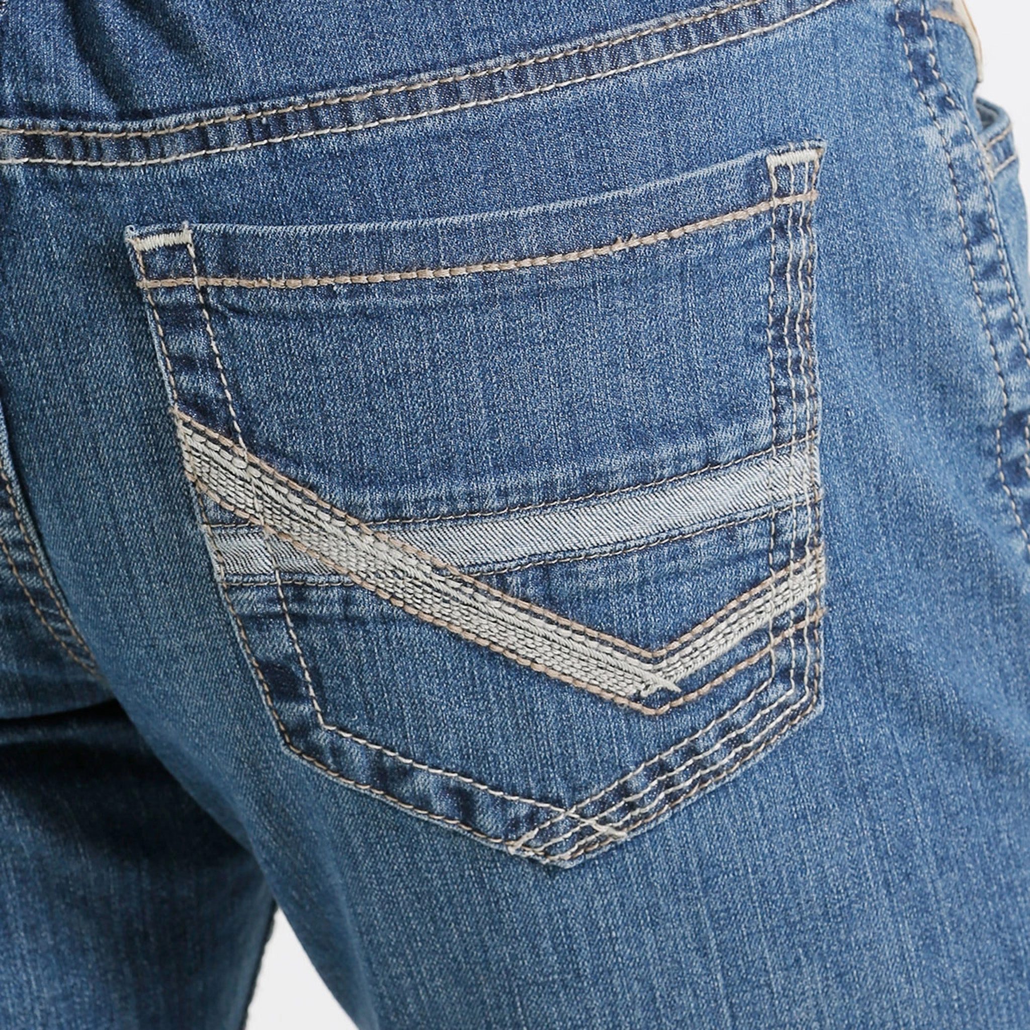 Cinch Men's Ian Medium Stone Wash Jeans City Walk Autumn Days Lightweight