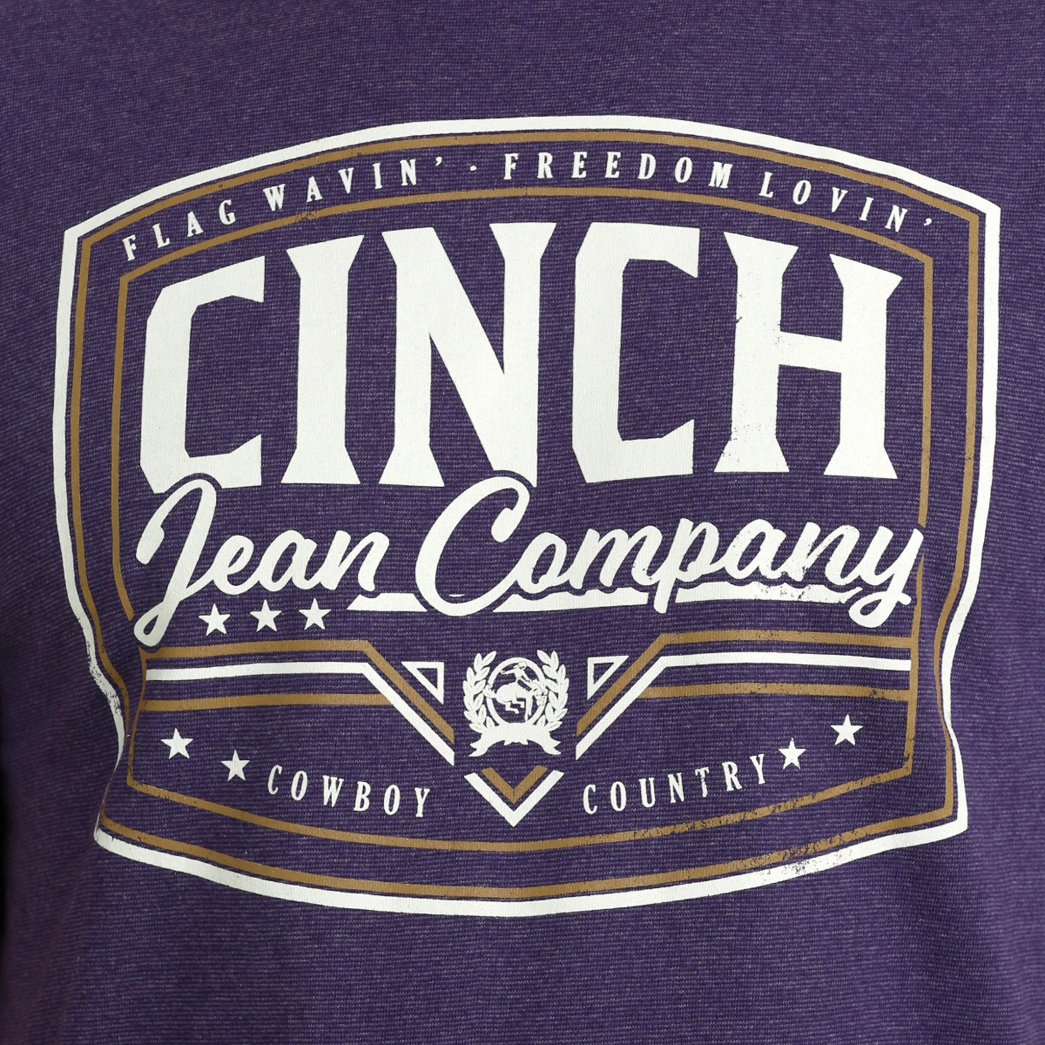 Cinch Men's Purple Tee shopping spree Business casual