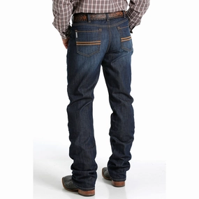 Stretch Enhanced Mobility Cinch Men's Silver Label Rinse Finish Jeans