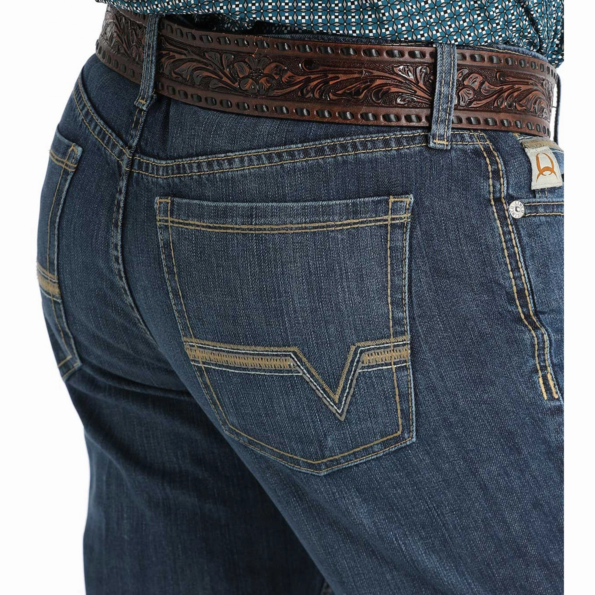 Cinch Men's Slim Fit Ian Dark Stone Jeans Fashionable Design premium design