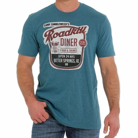 Smart Design Denim Blend Cinch Roadkill Diner Tee