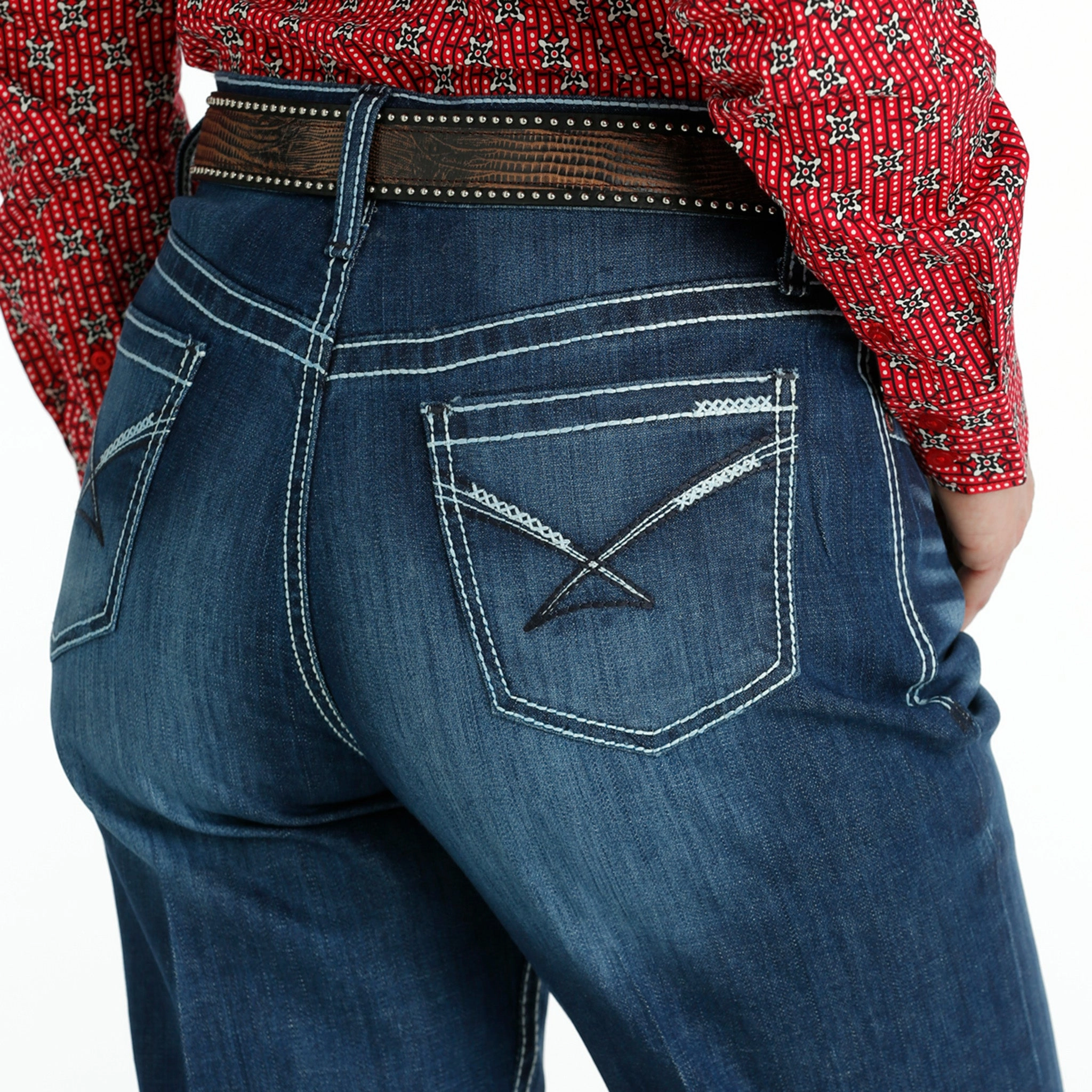 Easy Match Classic Fit Design Cinch Women's Emerson Dark Stone Jeans