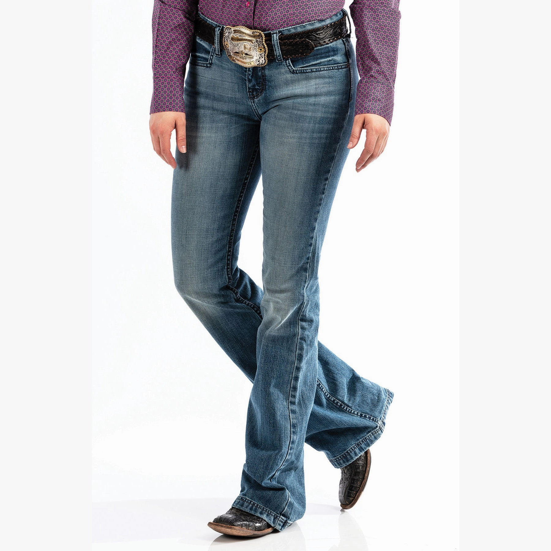 Cinch Women's Light Lynden Trouser Jean All Use Wear Relaxed Style Weekend Style High Quality