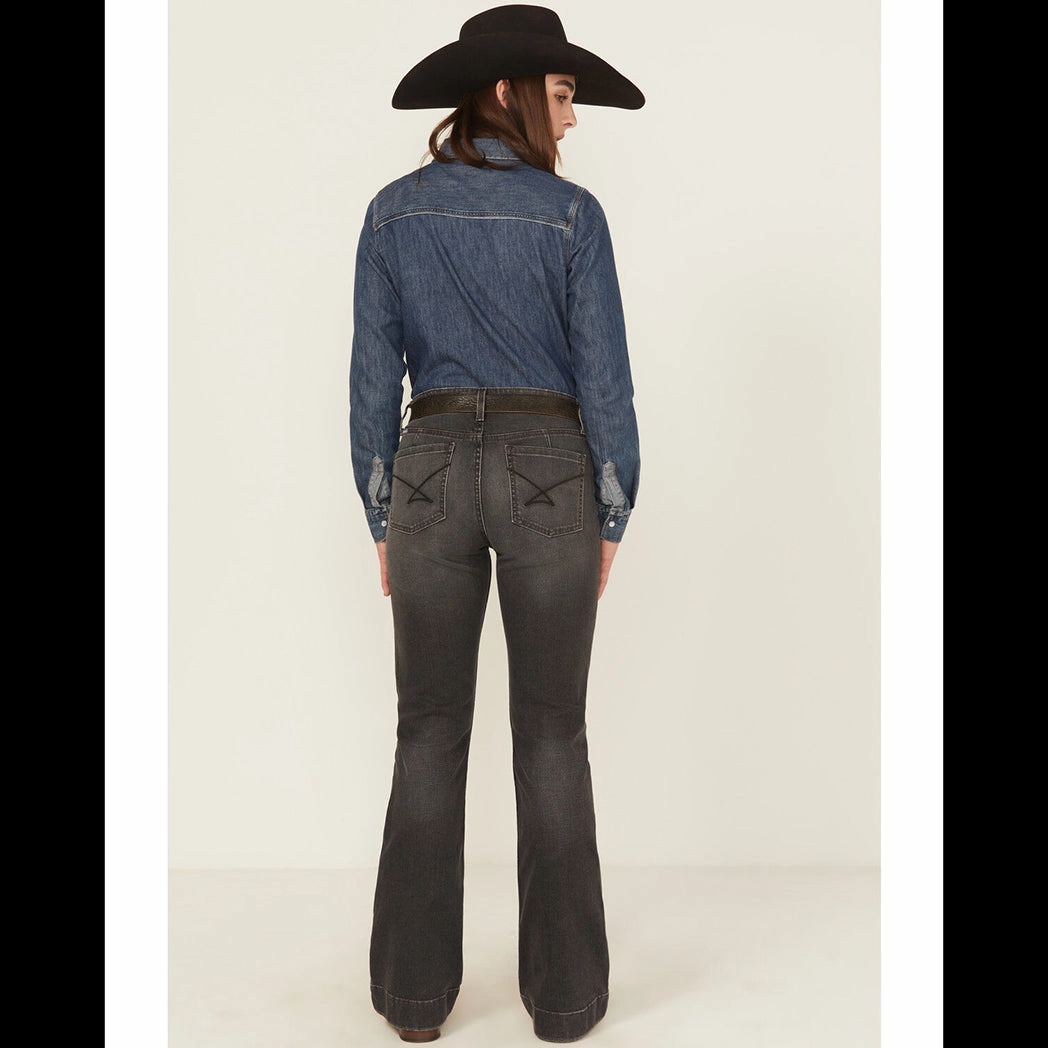 All Time Basic Cinch Women's Lynden Black Trouser Jeans