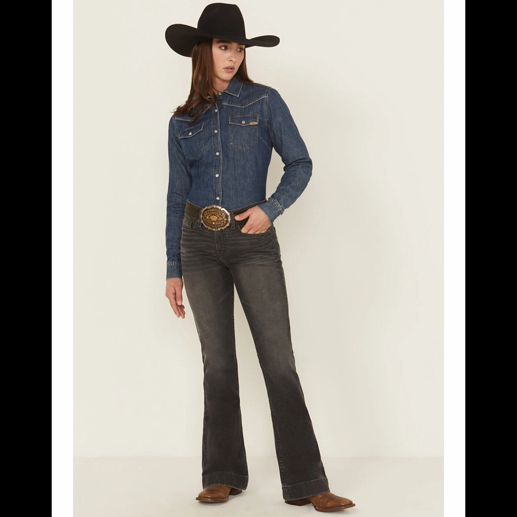 Nature Lover Party Look Cinch Women's Lynden Black Trouser Jeans