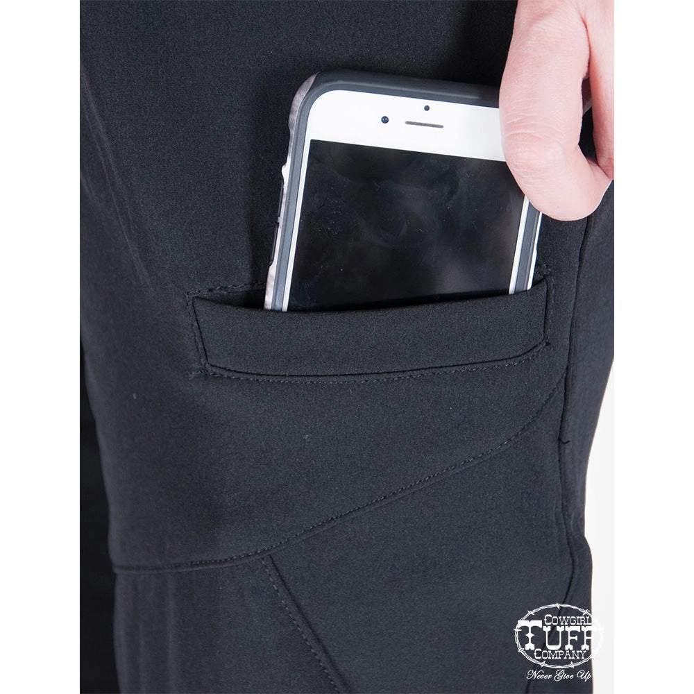 Eco Friendly Production Cowgirl Tuff Black Outerwear Pants