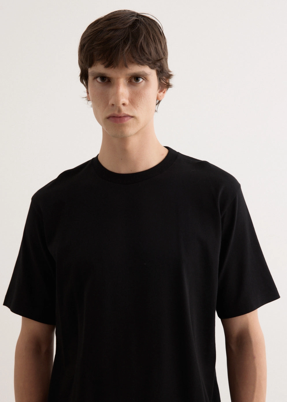 Luster Plaiting T-Shirt Soft Lining Cozy Wear Design