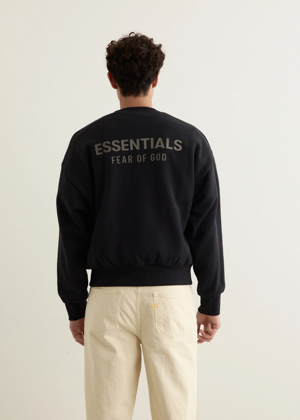 Classic Fit Fleece Crewneck Casual Active Wear