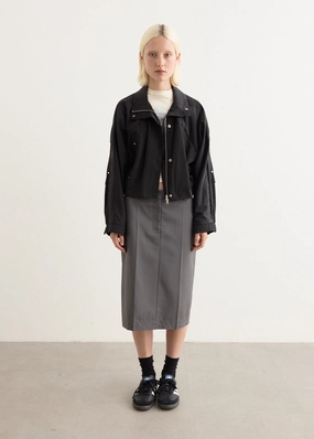 Classic H-Line Skirt All Day Look Wrap Front