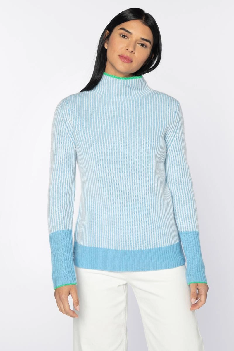 Plaited Rib Funnel Circular Knit Technology Knitted Layering