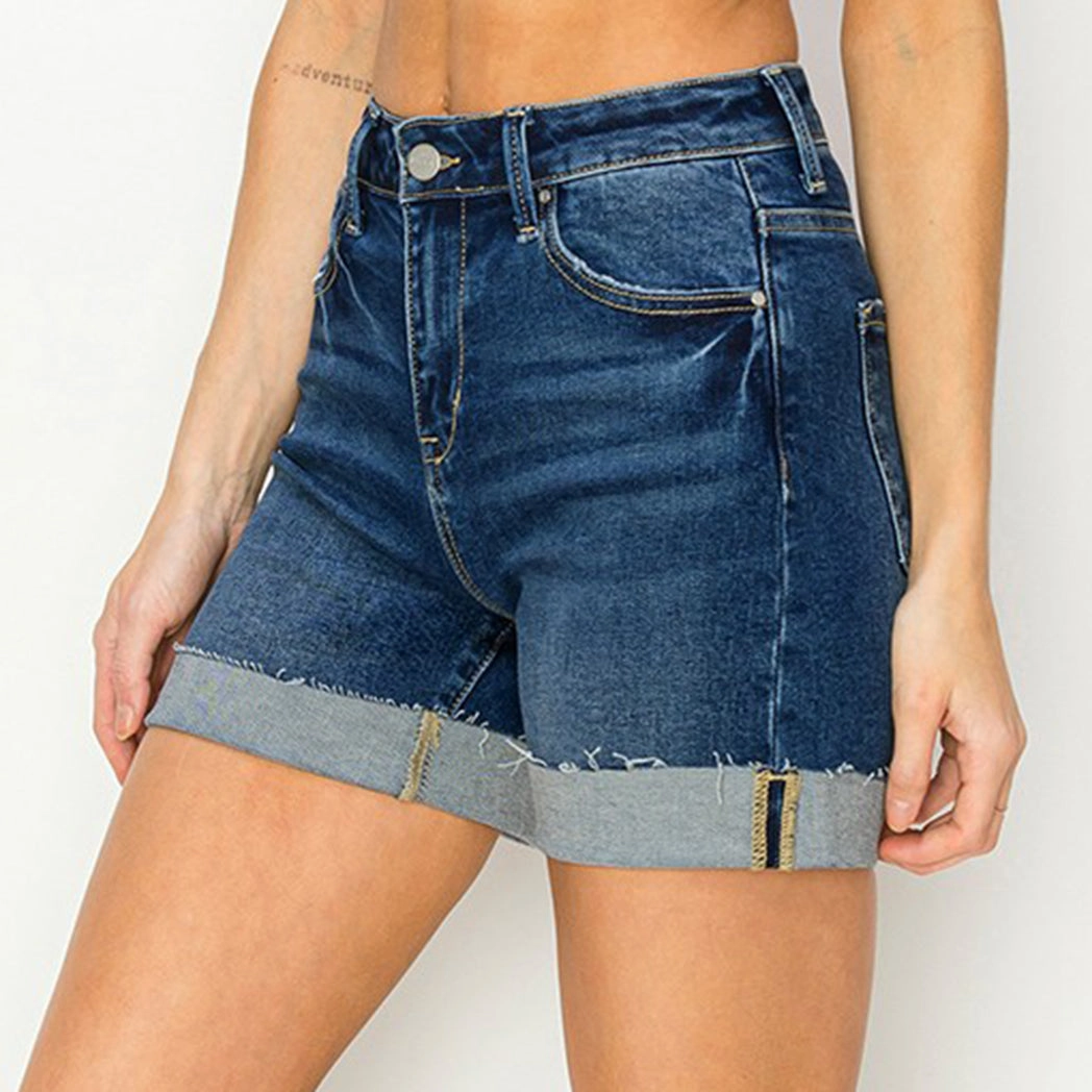 Smart Basic Risen High Rise Cuffed Shorts