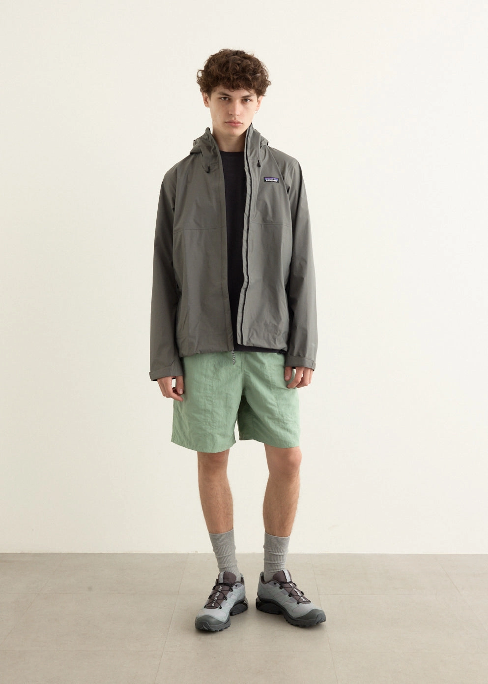 Double Layered Construction Long Baggies Shorts