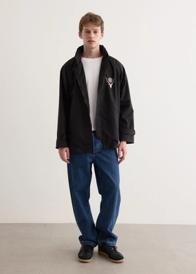 Coach Jacket Reinforced Elbow Padding