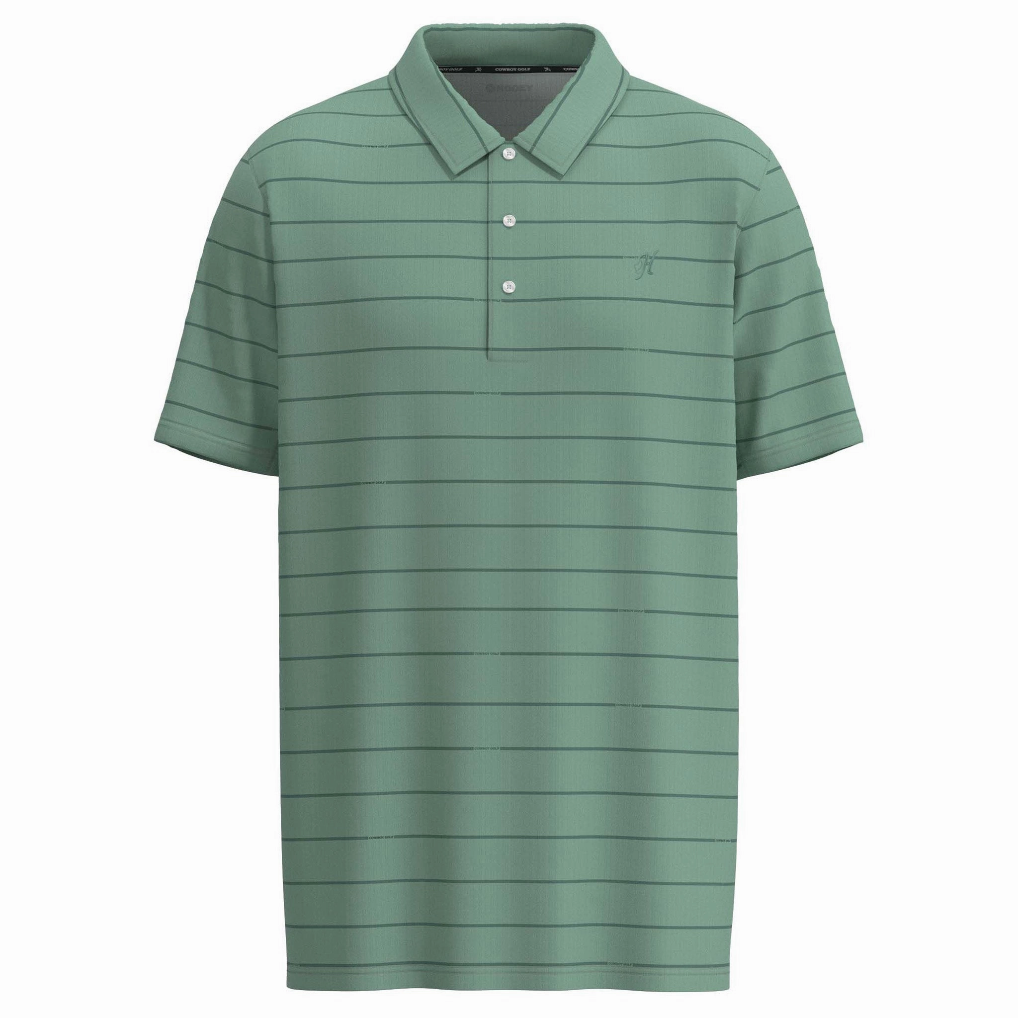 handmade touch Hooey Men's "The Weekender" Sage Polo