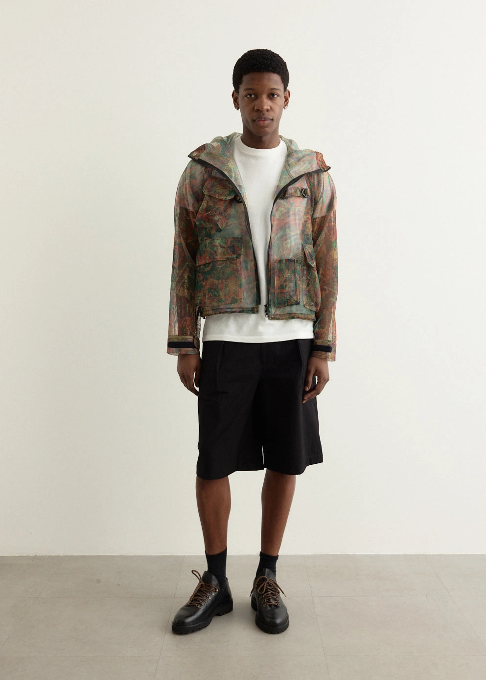 Incu Exclusive Forward Pleat Baker Shorts garden party wear