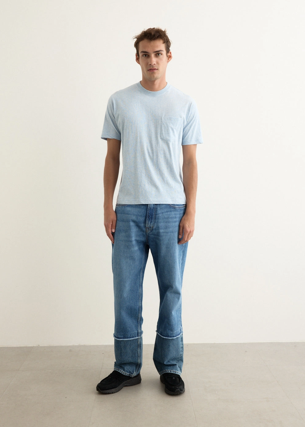 Weekend Wear Lightweight Shirt Coloured Grandrelle Pocket T-Shirt