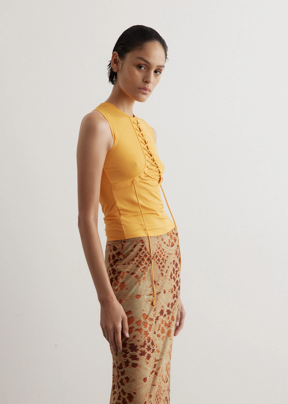 Zora Tank Amber without hoods Oversized