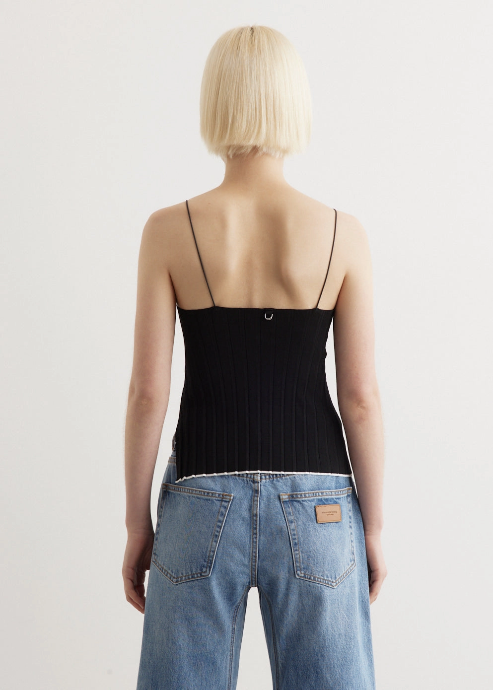 tall size Le Haut Maille Pliss Top