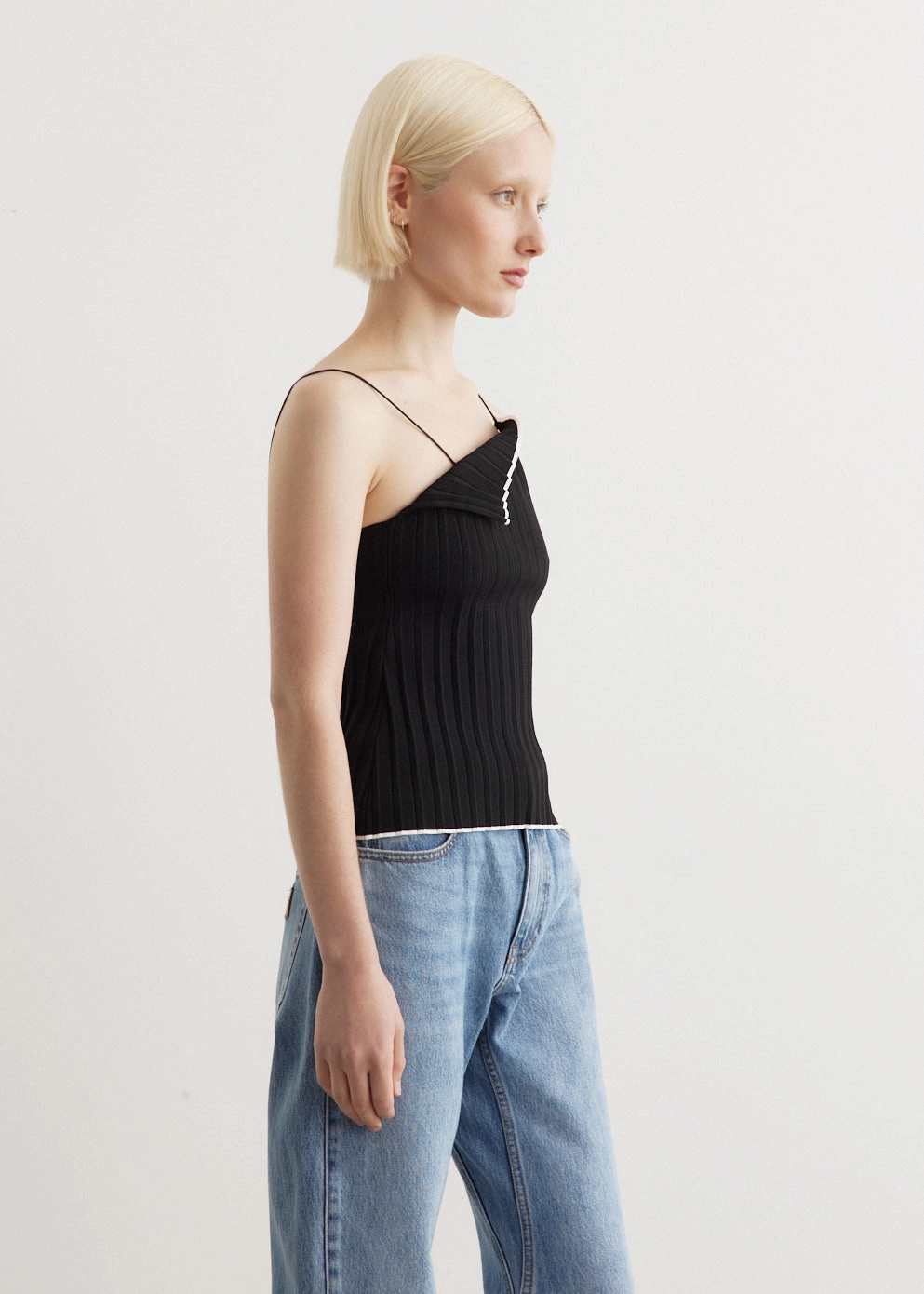 Le Haut Maille Pliss Top concoction Advantage