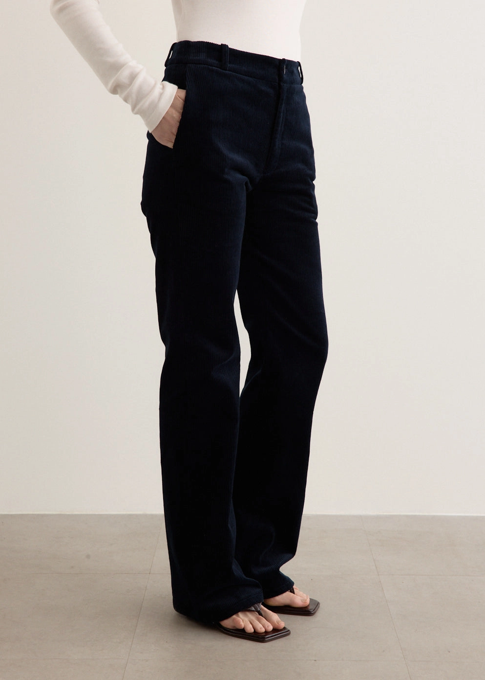 Ripstop Reinforcement Structured Hemline Rosemary Pants