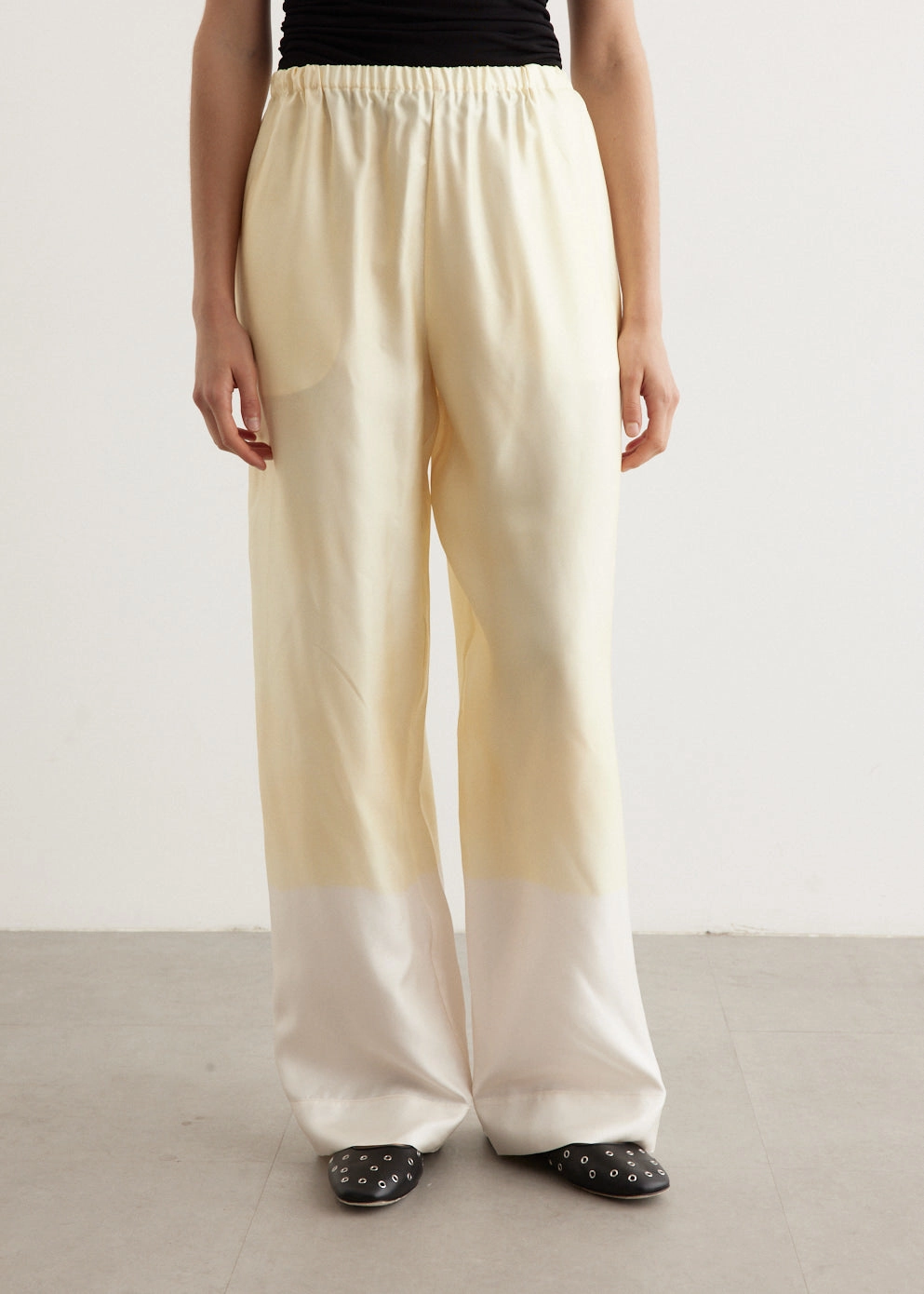 Optimista Silk Pants Light wash