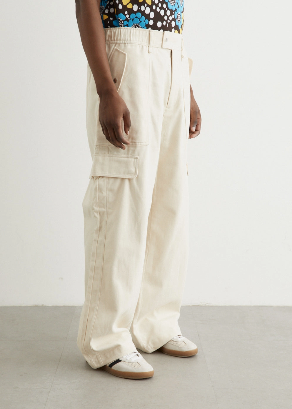 x Wales Bonner Cargo Pants Wide fit Casual Comfort Fit