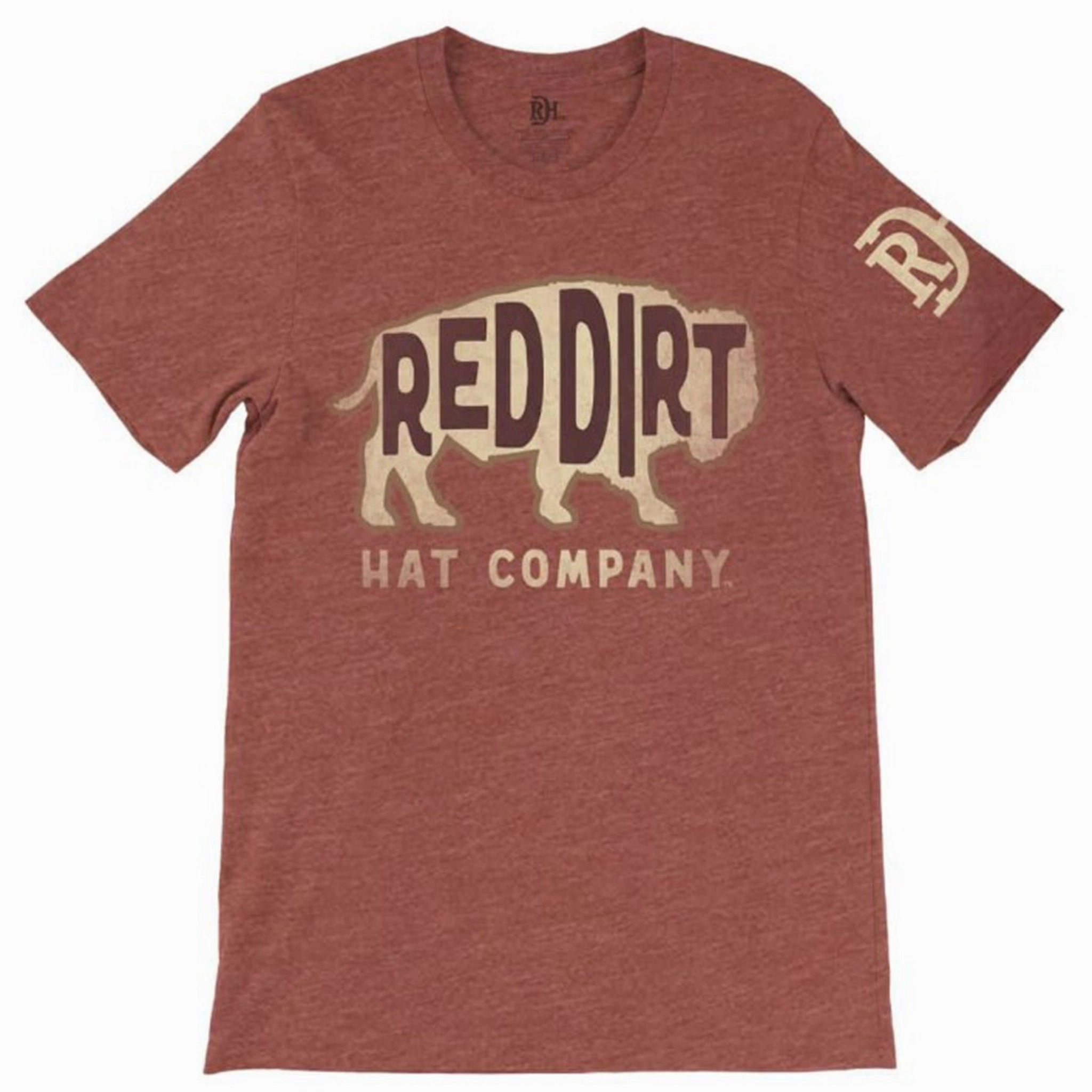 Sustainable fashion Red Dirt Men's Clay Original Logo Tee