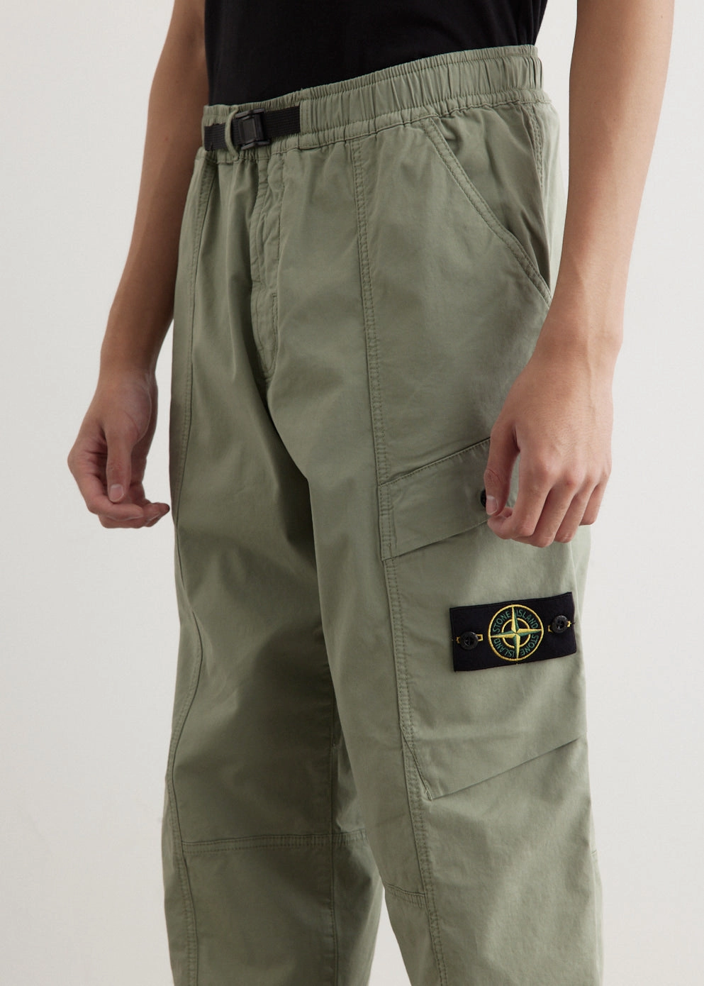 Supima Cotton Twill Cargo Pants Movement Flex Breath Fit