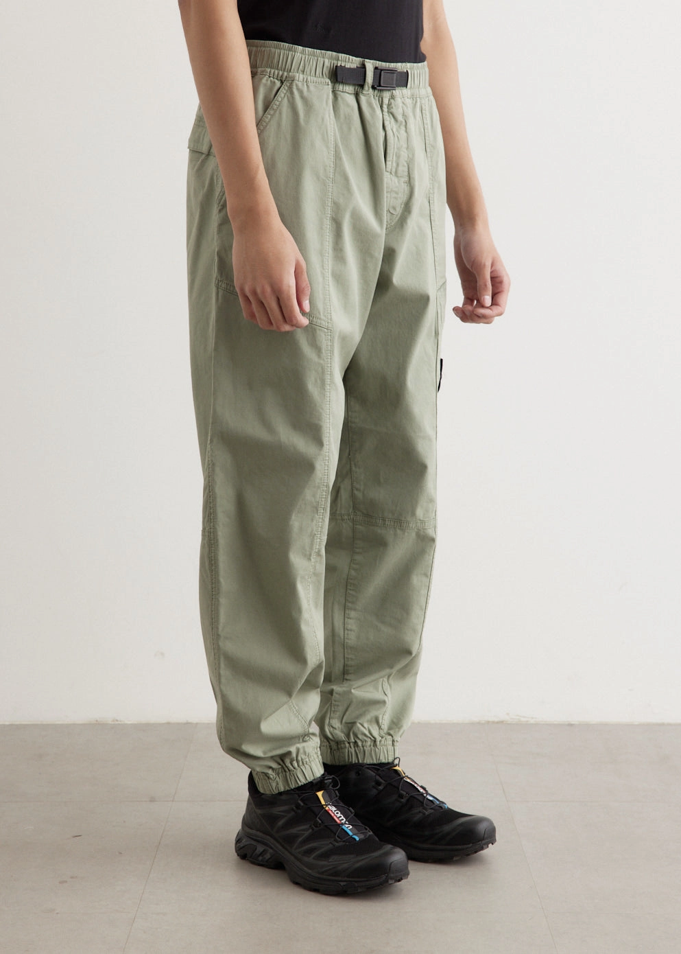 Supima Cotton Twill Cargo Pants Long Wear Denim finish