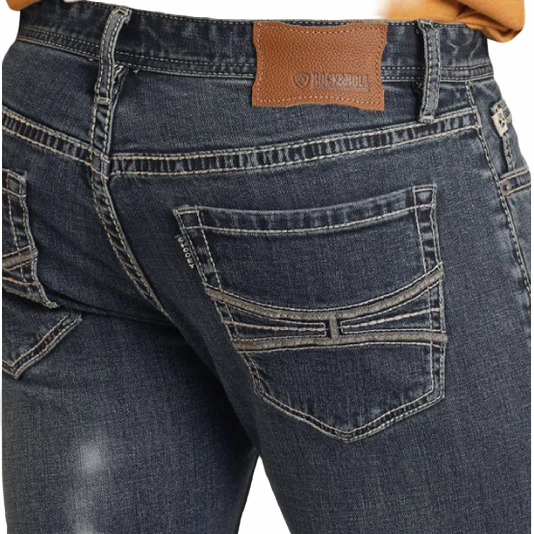 Fit Essential Quick Outfit Hooey Men's Dark Vintage Revolver Jeans