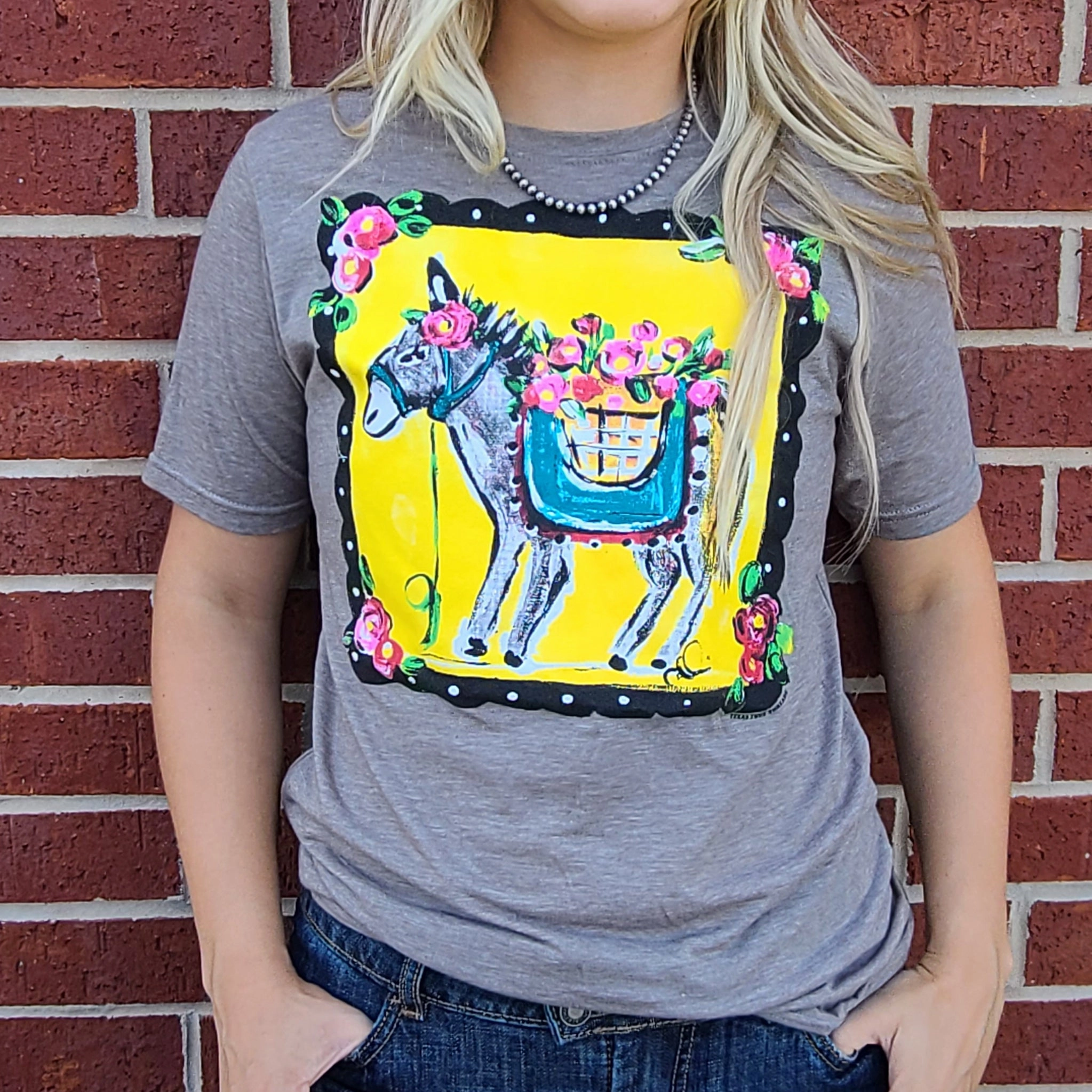 Sport Top Knit Fabric Technology Texas True Threads Callie Ann Burro Tee