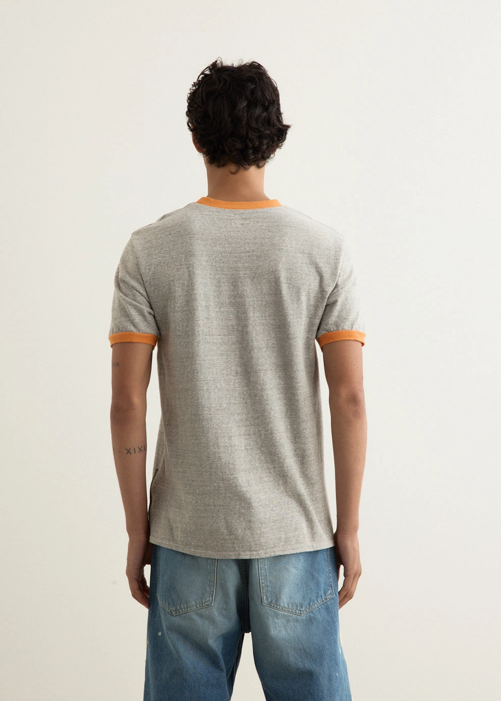 TOP Jersey RINGER T-Shirt (TOUGH PECKISH BOWY) MoistureWicking